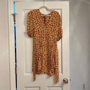 Faithful the Brand flower mini dress